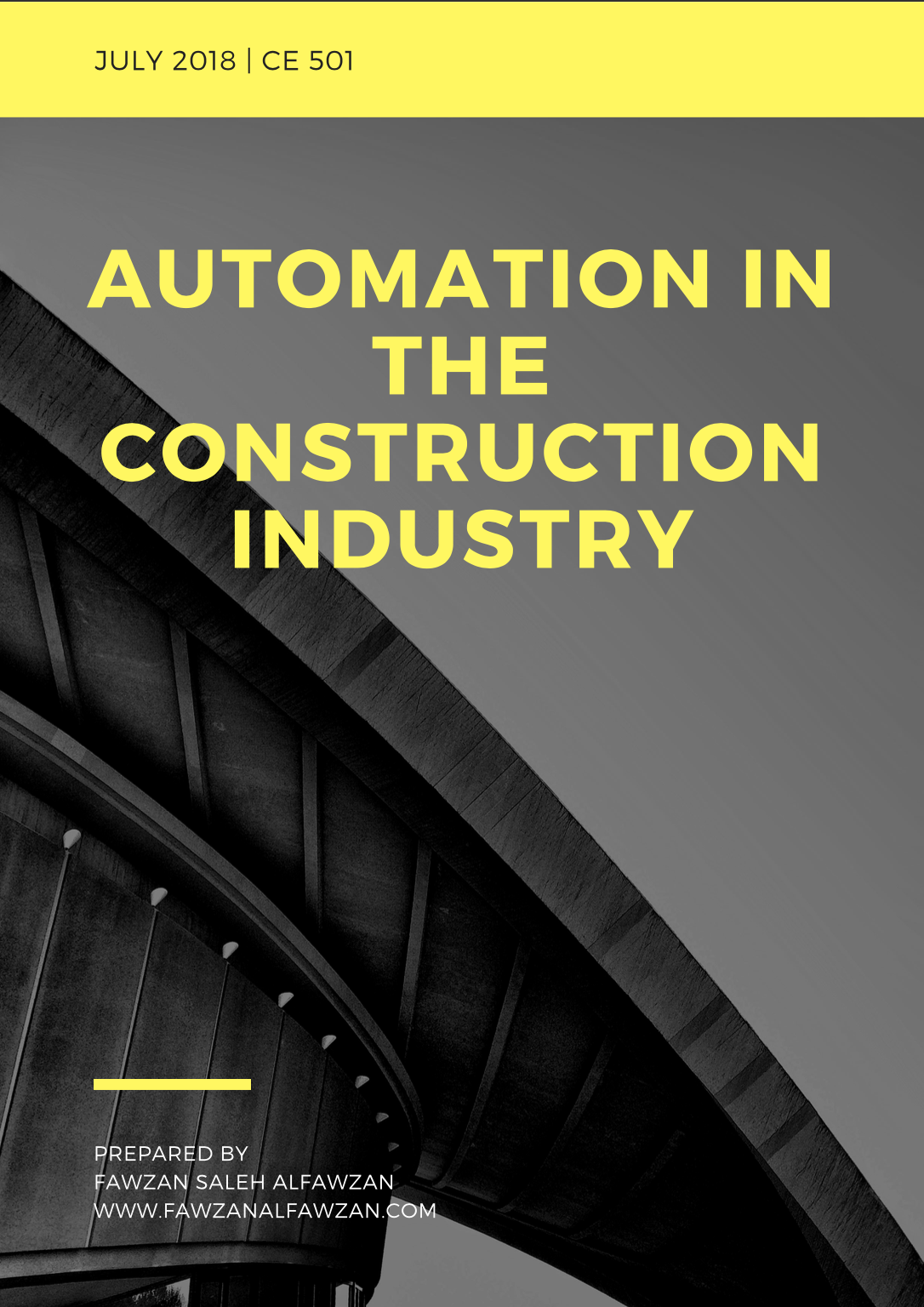 Automation in The Construction Industry